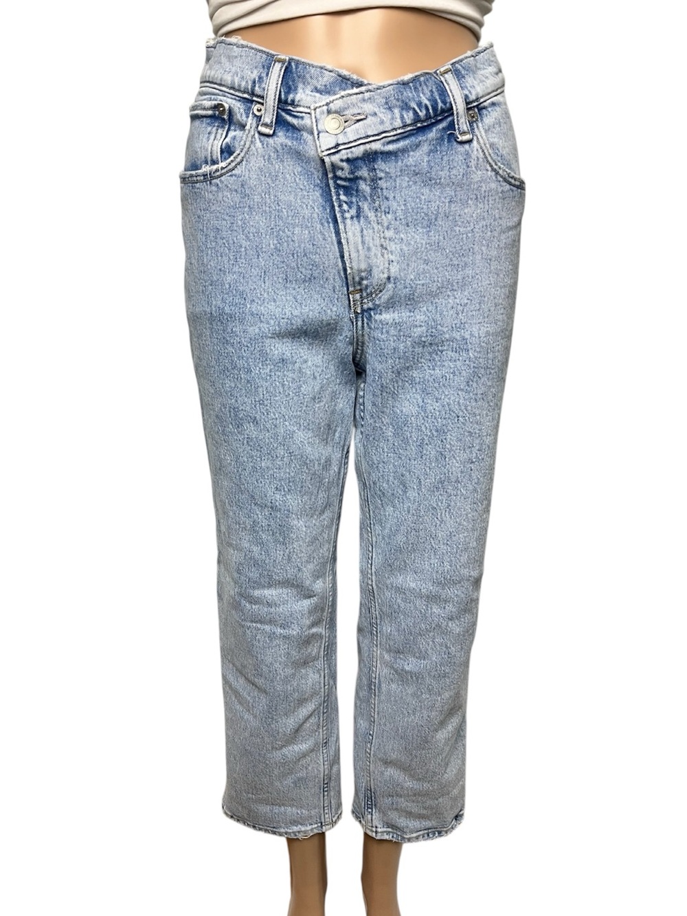 Abercrombie & Fitch The 90s Straight Ultra High Rise Jeans Extra Short